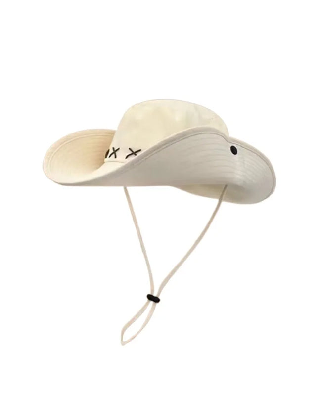 Breathable Western Cowboy Hat – Wide Brim, Adjustable, Summer Sun Protection