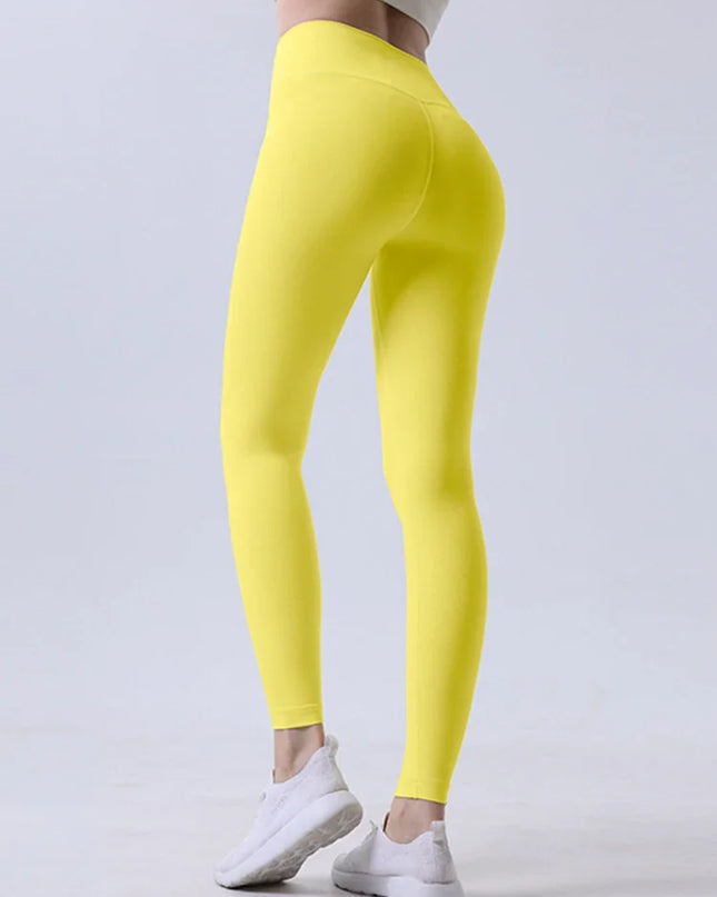 Yoga Leggings Women High Waisted Hip Lifting Fitness Leggings Running Cycling Pants