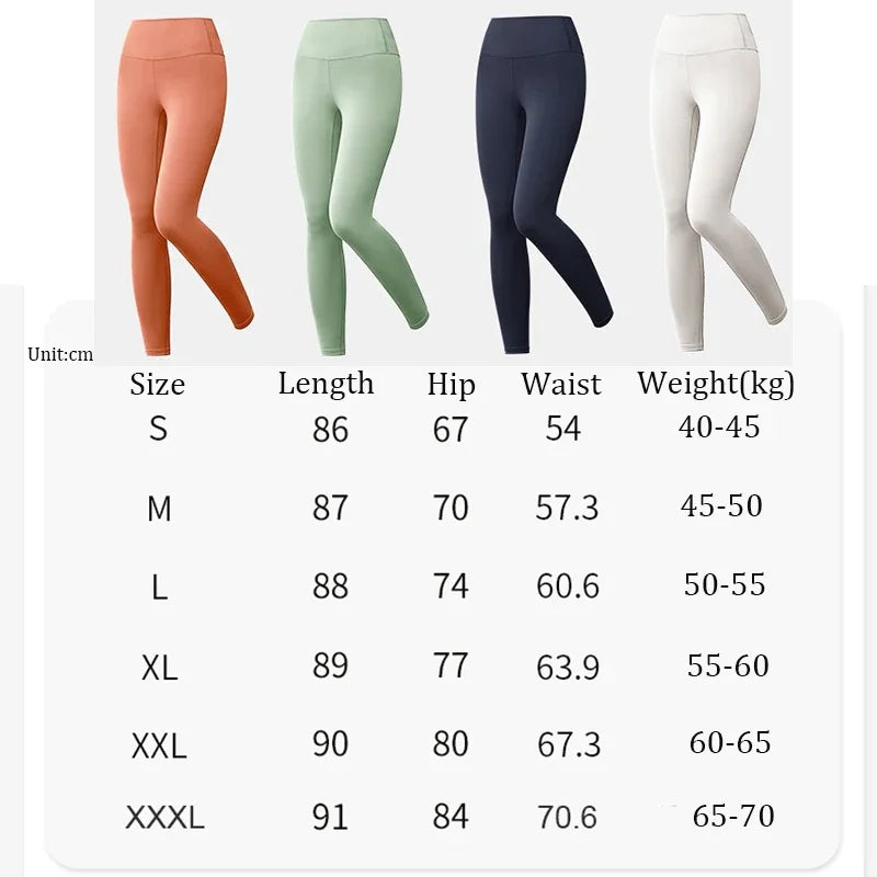 Women’s High-Waisted Fast-Dry Squat-Proof Yoga Leggings – Support & Comfort