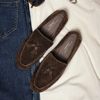 Tassel Suede Loafers UK-HighTouch