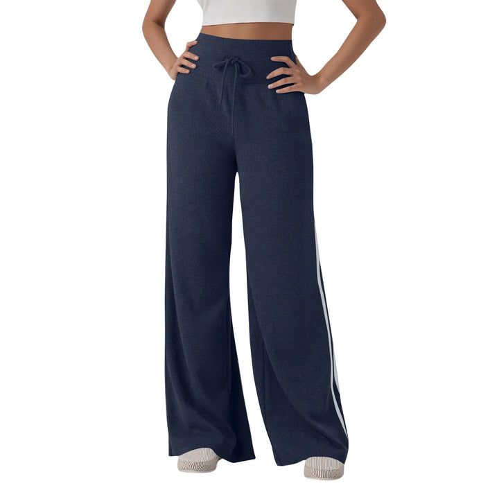 Women’s High-Waisted Wide-Leg Sports Pants-HighTouch
