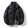 Deerskin Velvet Parka – Thick Fleece-Lined Men’s Winter Jacket-HighTouch