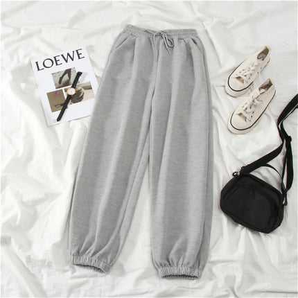 Retro High Waist Baggy Trousers