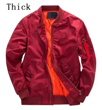 Men’s MA1 Pilot Bomber Jacket