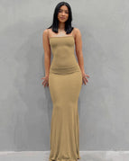 Khaki-Sleeveless