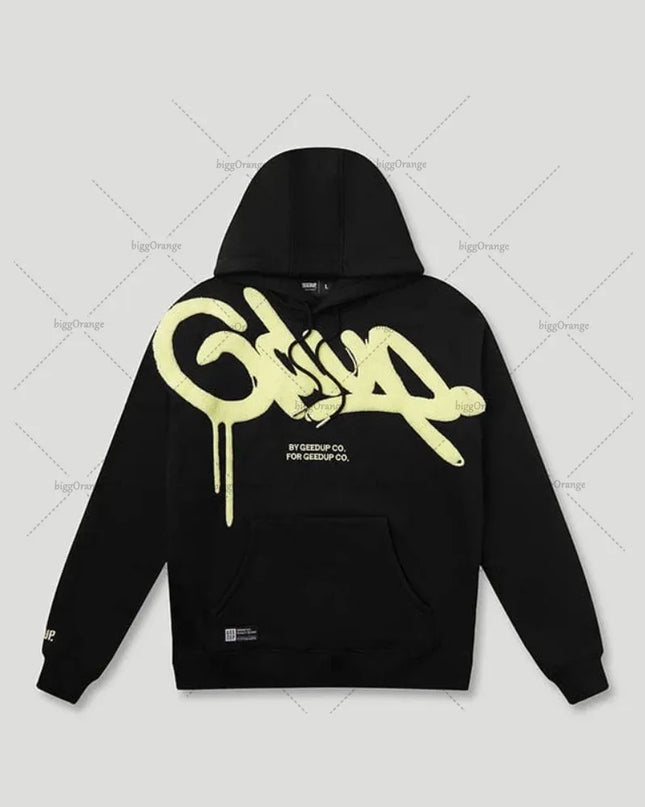 Y2K Harajuku Oversized Letter Hoodie (Thin)