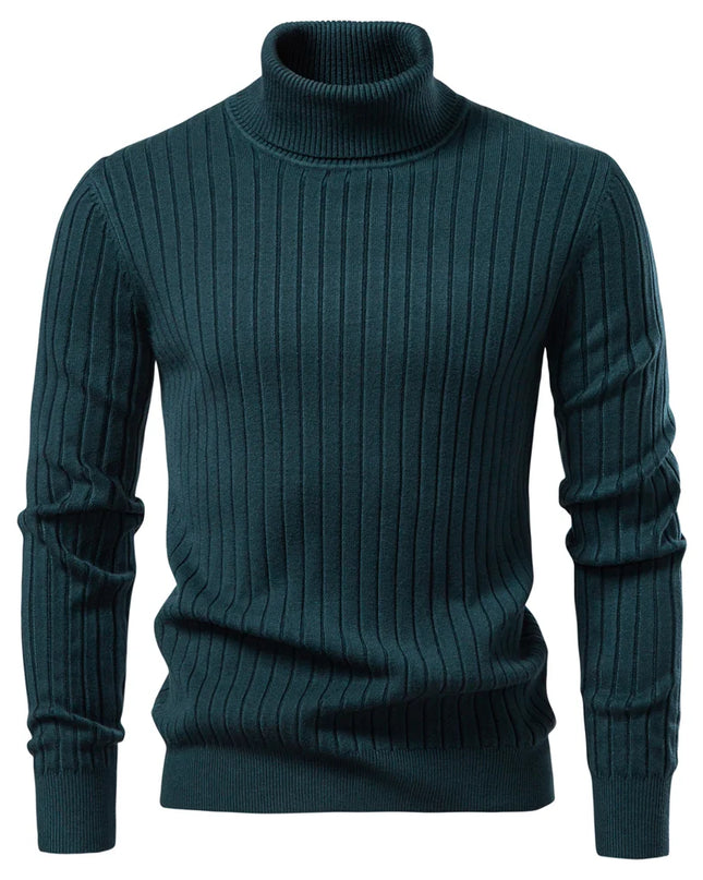 AIOPESON | Men’s Turtleneck Sweater – Winter Warm Pullover
