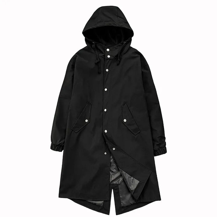 Oversized Hooded Streetwear Jacket Men-HighTouch