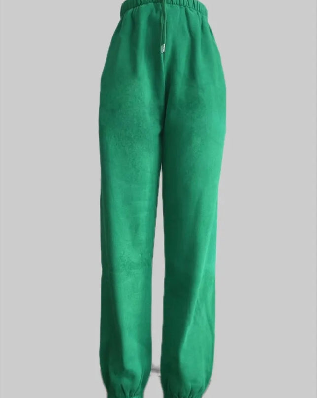 Women’s Fleece Tracksuit Set – Soft Hoodie & Jogger Pants for Cozy Style