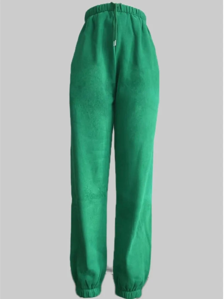 Women’s Fleece Tracksuit Set – Soft Hoodie & Jogger Pants for Cozy Style-HighTouch