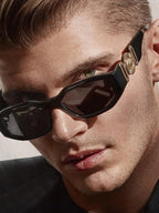 Unisex Retro PC Cat-Eye Sunglasses-HighTouch