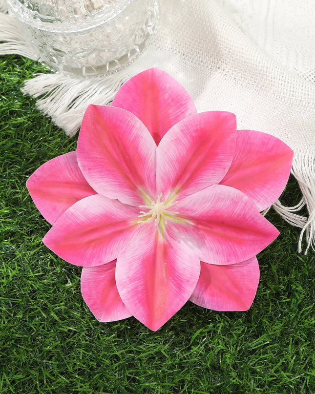 AWAYTR Bohemian Hawaiian Flower Hair Clip – Romantic Side Bash Clip for Women & Girls