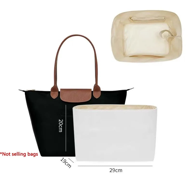 Longchamp Bag Organizer Insert Compartments Only