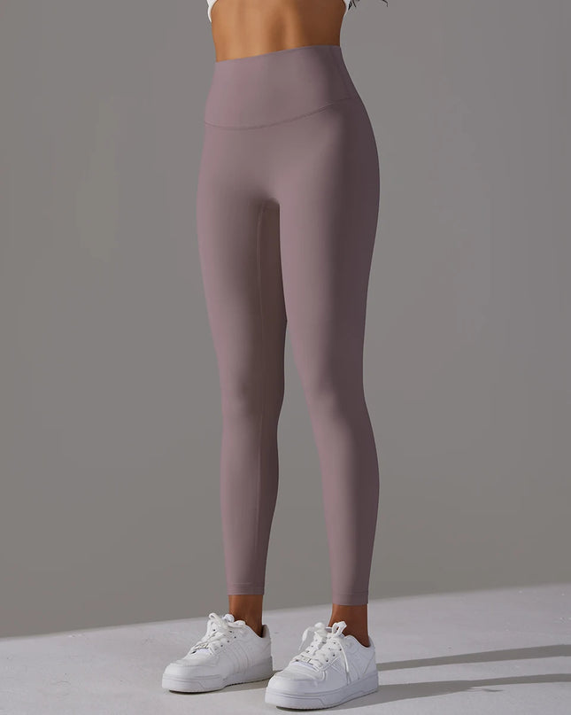 High-Wais Leggings – Buttery-Soft, Sweat-Wicking, with Hidden Pocket