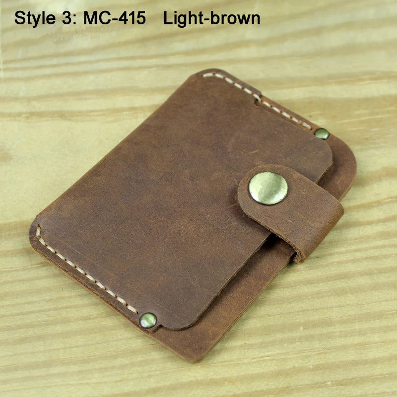 Handmade Leather Card Holder-HighTouch