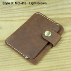 Handmade Leather Card Holder-HighTouch