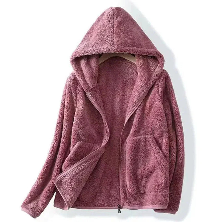 Women’s Coral Fleece Jacket for Cold Weather
