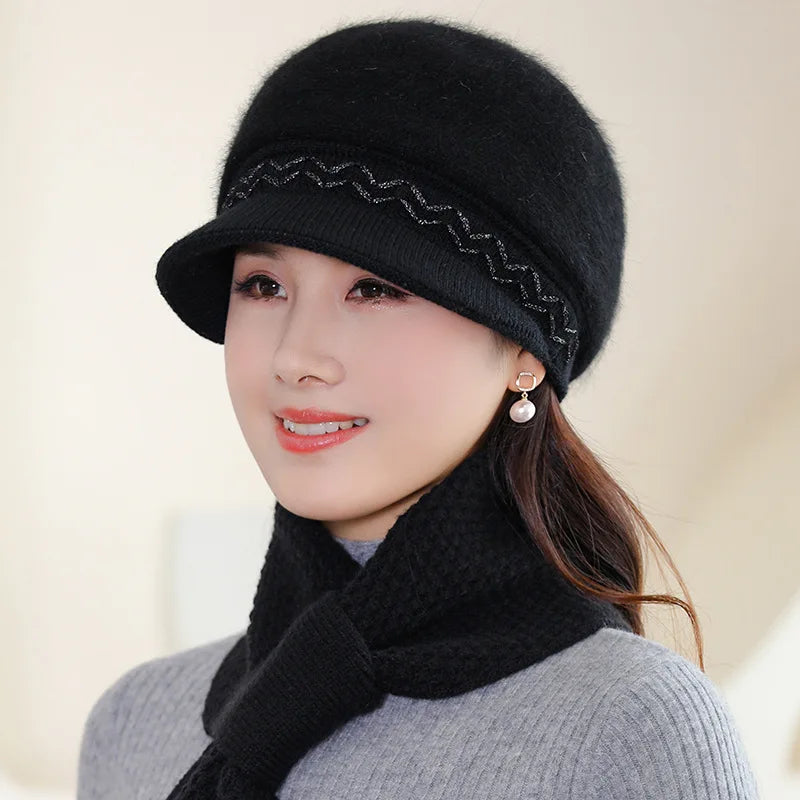 Double-Layer Winter Baseball Beanie