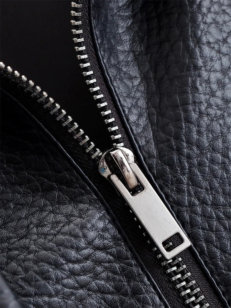 Women’s Faux Leather Motorcycle Jacket – Fall 2025 Fashio-HighTouch