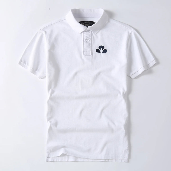 Breathable Camo Polo Tee – Summer Short-Sleeve Casual Men’s-HighTouch