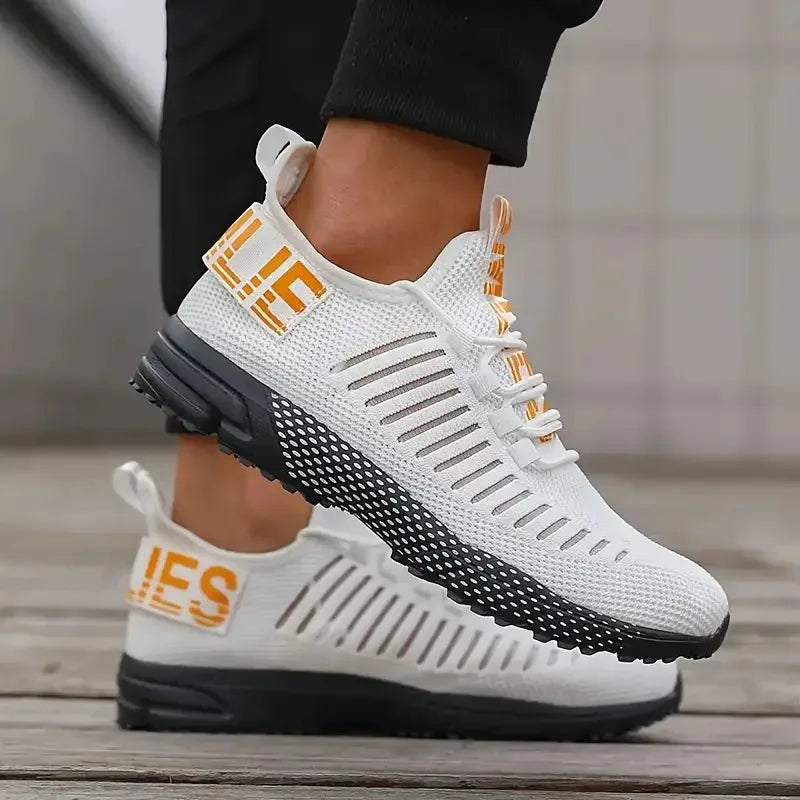 Men’s Lightweight Mesh Running Shoes-HighTouch