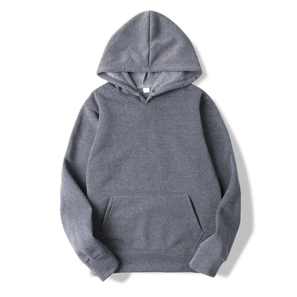Unisex Solid-Colour Hoodie