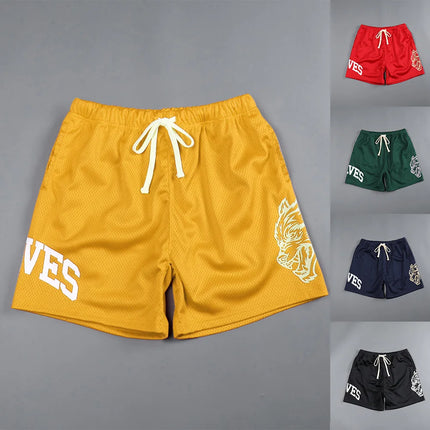 Men’s Quick-Dry Mesh Workout Gym Shorts – Breathable Performance Joggers