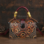Vintage PU Wide-Strap Bucket Crossbody Bag – Large Capacity Shoulder Satchel for Women-HighTouch