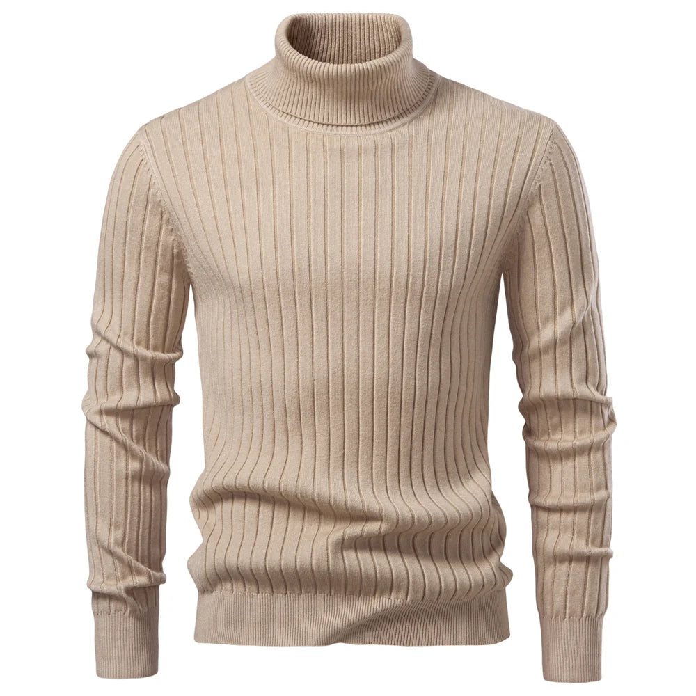 AIOPESON | Men’s Turtleneck Sweater – Winter Warm Pullover