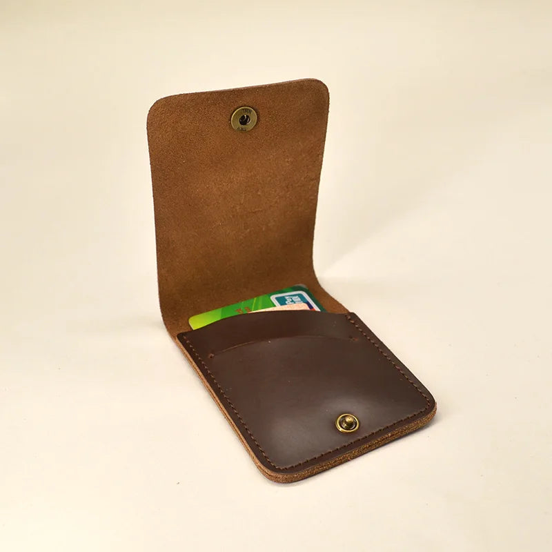 Personalized Leather Credit Card Holder