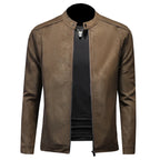 Genuine Leather Motorcycle Jacket For Men-HighTouch