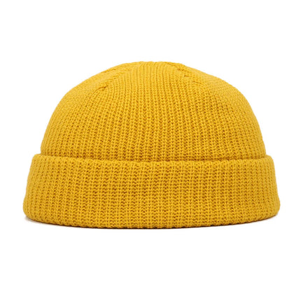Luxury Winter Knit Beanie – Warm Short Skull Cap (Unisex)