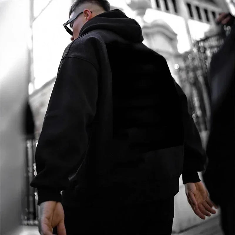 Men’s “Paris” Pullover Hoodie – All-Season Casual Comfort