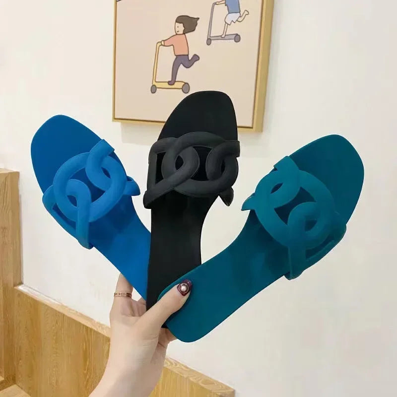 Candy Coloured Flat Slides-HighTouch