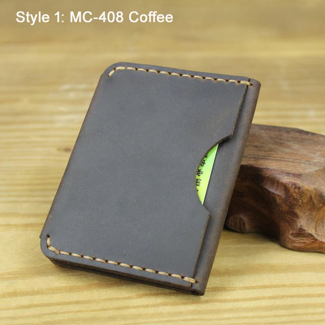 Handmade Leather Card Holder