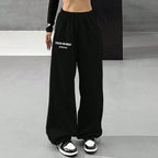 Mia Muse High-Waist Wide-Leg Pants – All‑Season Korean Casual Trousers-HighTouch