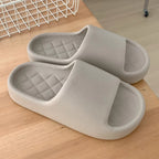 Women’s Simple Beach Sandals Summer Slip-On Flat Shoes-HighTouch