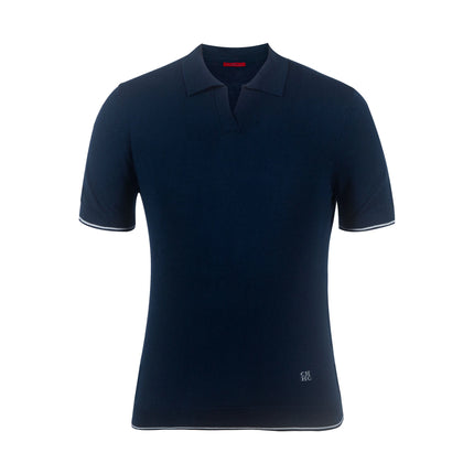 Men’s Summer Polo T-Shirt – V-Collar, Short Sleeve Casual Top