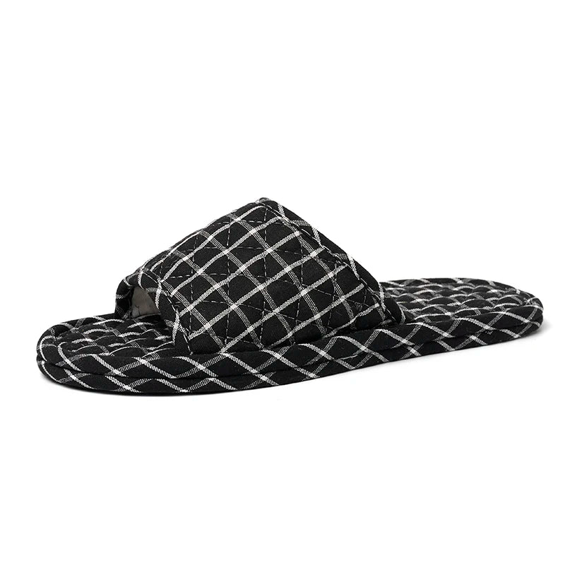 Soft Fabric Non-Slip House Slippers Women