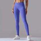 Women’s Seamless High-Waisted Cross-Over Scrunch-Butt Leggings – Lift & Shape-HighTouch