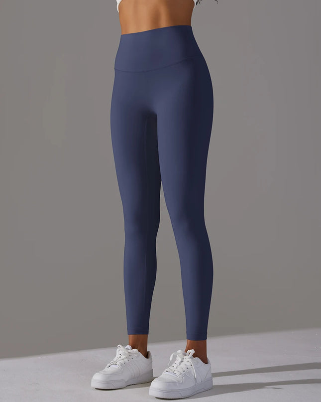 High-Wais Leggings – Buttery-Soft, Sweat-Wicking, with Hidden Pocket