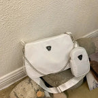 Women’s Lightweight Fabric Crossbody Bag – Stylish & Practical-HighTouch