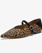 Leopard Mary Janes
