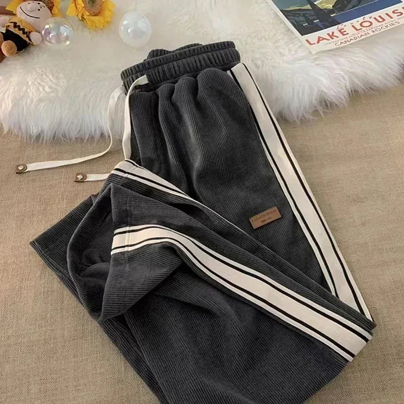 Luxe Wide-Leg Sweatpants