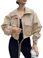 Vintage Loose Winter Overcoat for Women-HighTouch