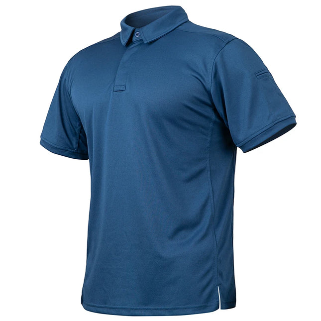 Men’s Short Sleeve Tactical Polo – Lightweight Performance & Outdoor Utility Shirt