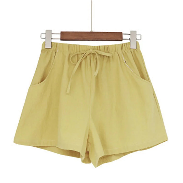 High-Waist Casual Summer Shorts – Lightweight Beach & Running Sweatpants for Women-HighTouch