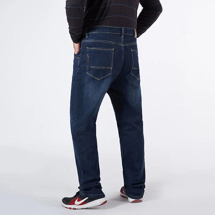 Premium Stretch Straight-Leg Jeans for Men