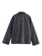 Women’s High-Waist Denim 2-Piece Set-HighTouch