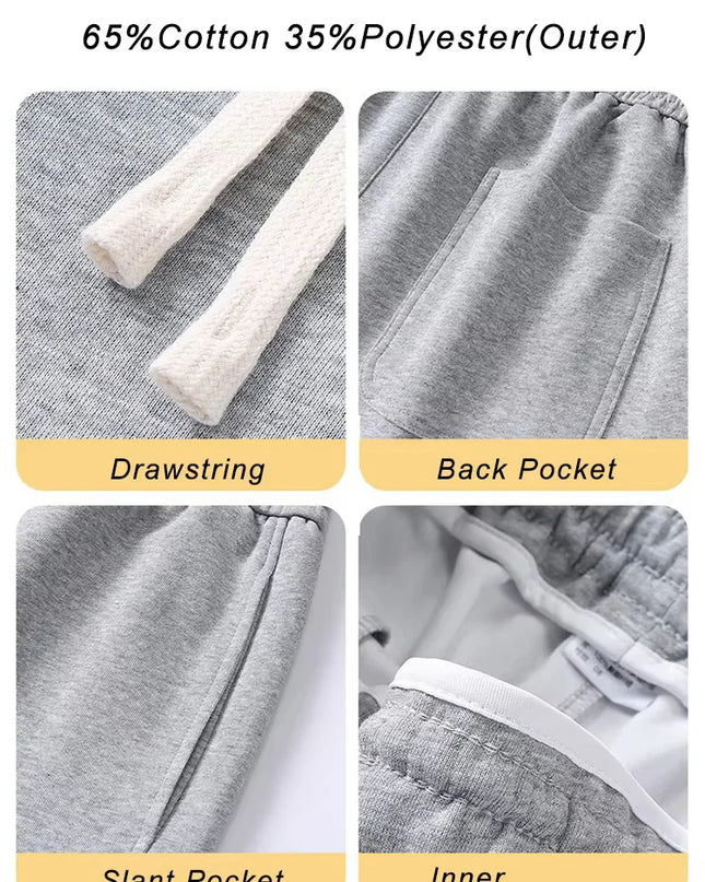 Men’s Wide-Leg Track Pants & Hoodie Set